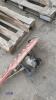 1.8m Hedge cutter to suit excavator (suit 1-3t) (unused) - 2