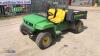 2005 JOHN DEERE GATOR electric utility vehicle c/w rear tipping body & charger S/n:001074 (All hour and odometer readings are unverified and unwarranted)