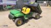 2005 JOHN DEERE GATOR electric utility vehicle c/w rear tipping body & charger S/n:001074 (All hour and odometer readings are unverified and unwarranted) - 13