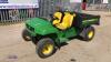 2017 JOHN DEERE GATOR electric utility vehicle c/w rear tipping body & on board charger S/n:120108 (All hour and odometer readings are unverified and unwarranted)