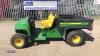 2017 JOHN DEERE GATOR electric utility vehicle c/w rear tipping body & on board charger S/n:120108 (All hour and odometer readings are unverified and unwarranted) - 2