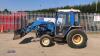 2002 ISEKI TK538 4wd tractor, 2 spool valves, 3 point linkage c/w LEWIS 35Q power loader (AP02 KXK)(V5 in office) (All hour and odometer readings are unverified and unwarranted) - 2