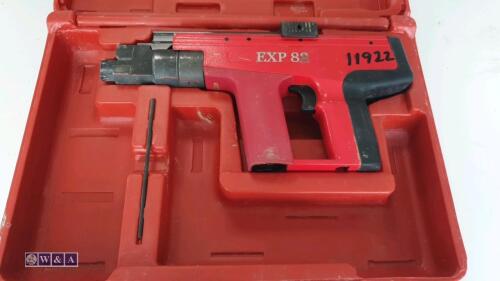 EXP88 stud gun c/w case (unused)