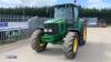 2003 JOHN DEERE 6320 SE 4wd tractor, twin assister rams, push out puh, 2 x spool valves, power shuttle, power shift, a/c (YE03 UJW)(s/n 364487)(V5 in office) (All hour and odometer readings are unverified and unwarranted) - 2