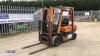 TOYOTA 2.5t diesel driven forklift truck (23995) with duplex mast