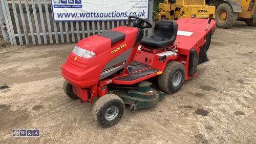 COUNTAX C300H ride on mower c/w sweeper/collector S/n B8260937