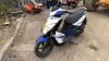 KYMCO SUPER 8 50cc moped (CF19BVR) (No V5 available)(CATEGORY N INSURANCE LOSS)