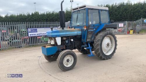 FORD 5610 2wd tractor, AP cab with floor change gears, puh, power steering, spool valve (C191 VCT) (All hour and odometer readings are unverified and unwarranted)