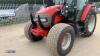 2003 MCCORMICK CX85 4wd tractor c/w 2019 SIGMA 4 chrome F30 loader, euro bucket,3rd service, spare front wheels & tyres, 2 x spools, PUH, assister ram, manual shuttle gears (PO53 VGJ) (V5 in office) (No Vat) (All hour and odometer readings are unverified - 39