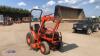 KUBOTA B2410 4wd tractor c/w power loader, mid mounted mower deck & 3 point linkage (PF04 ULW)(V5 in office) (All hour and odometer readings are unverified and unwarranted) - 28