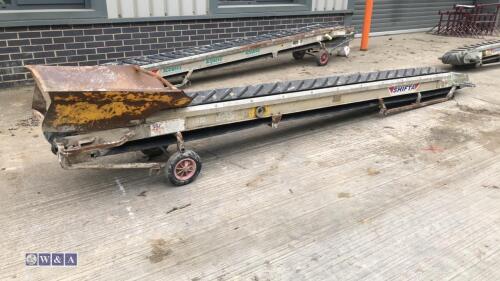 2013 SHIFTA 4.5m 110v conveyor with hopper (Fleet: 11892)