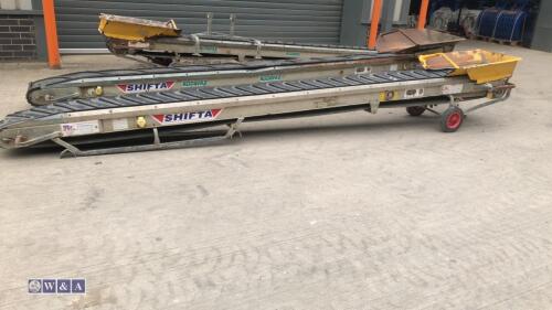 2010 SHIFTA 4.5m 110v conveyor with hopper (Fleet: 11891)