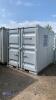 9' container c/w door & window (2740 x 2200 x 2510) (unused)