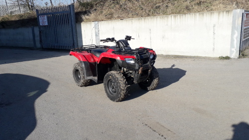 2016 HONDA TRX420 4wd petrol quad bike (spare key in office)