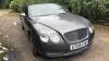 2008 BENTLEY GTC mulliner edition 6-speed auto petrol convertible car (GT05 CHR) (Private plate included) (Full service history) (MoT 15th June 2024) (Based at the clients premises at Brampton Bierlow)(V5 in office) (All hour and odometer readings are un - 4