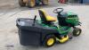 2014 JOHN DEERE X155R hydrostatic petrol ride on mower c/w collector (s/n 059119) - 8