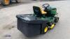 2014 JOHN DEERE X155R hydrostatic petrol ride on mower c/w collector (s/n 059119) - 9