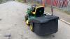 2014 JOHN DEERE X155R hydrostatic petrol ride on mower c/w collector (s/n 059119) - 11