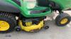 2014 JOHN DEERE X155R hydrostatic petrol ride on mower c/w collector (s/n 059119) - 18