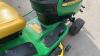 2014 JOHN DEERE X155R hydrostatic petrol ride on mower c/w collector (s/n 059119) - 21