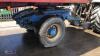 30ft flat tri-axle artic trailer c/w drawbar dolly, hydraulic brakes & lights & tyres on super singles - 13