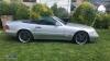 1996 MERCEDES SL500 automatic 5L petrol convertible soft top, from Japan, 1 former keeper (N214 PVL) (Silver) (MoT 26th February 2024) (Full service history) (V5 in office) (Located at the clients premises at Brampton Bierlow) (All hour and odometer readi - 3