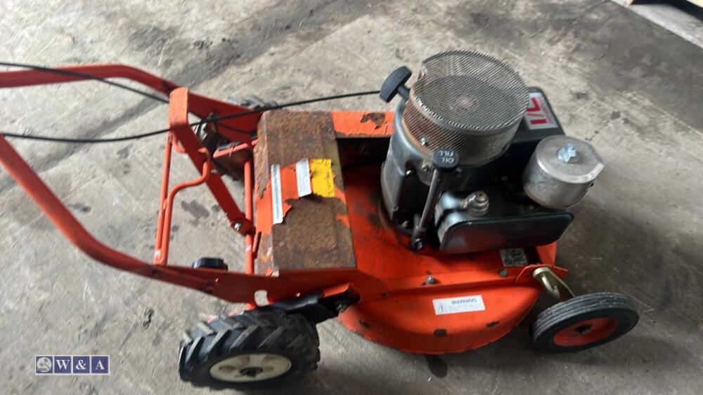 DORI 21'' petrol rough cut rotary mower Day 3 Carlton Timed Sale (Attachments, Builders