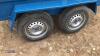 Twin axle 8 x 4 trailer c/w ramp, tail board - 13