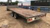 IFOR WILLIAMS LM166 16' flatbed trailer (LED lights, new tyres, rims & brakes) - 5