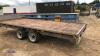 IFOR WILLIAMS LM166 16' flatbed trailer (LED lights, new tyres, rims & brakes) - 6