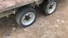 IFOR WILLIAMS LM166 16' flatbed trailer (LED lights, new tyres, rims & brakes) - 10