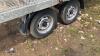 16' twin axle flat bed trailer - 5