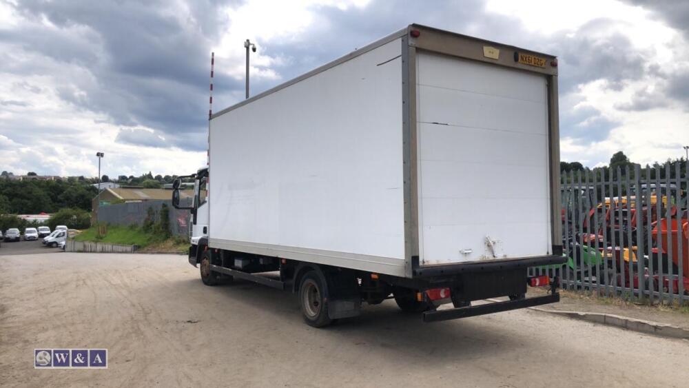 2011 IVECO EUROCARGO S-AUTO box van (NX61 DZG)(MoT 31st May 2024)(V5, MoT &  other history in office)(CATEGORY D INSURANCE LOSS) (All hour and odometer  readings are unverified and unwarranted) | Day 1