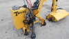 TWOSE flail hedge cutter to suit compact tractor c/w cable controls & pto shaft - 9