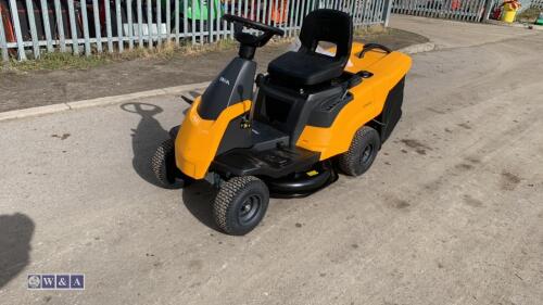 2023 STIGA COMBI 166 petrol hydrostatic ride on mower c/w collector (s/n 23AA3RON001438)