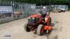 KUBOTA B2400 4wd compact tractor c/w 3 point linkage, PTO, 5ft mid mounted mower deck, spool valve (s/n 60065) (All hour and odometer readings are unverified and unwarranted) - 3