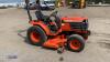 KUBOTA B2400 4wd compact tractor c/w 3 point linkage, PTO, 5ft mid mounted mower deck, spool valve (s/n 60065) (All hour and odometer readings are unverified and unwarranted) - 5