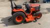 KUBOTA B2400 4wd compact tractor c/w 3 point linkage, PTO, 5ft mid mounted mower deck, spool valve (s/n 60065) (All hour and odometer readings are unverified and unwarranted) - 6