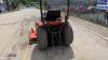 KUBOTA B2400 4wd compact tractor c/w 3 point linkage, PTO, 5ft mid mounted mower deck, spool valve (s/n 60065) (All hour and odometer readings are unverified and unwarranted) - 8