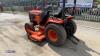 KUBOTA B2400 4wd compact tractor c/w 3 point linkage, PTO, 5ft mid mounted mower deck, spool valve (s/n 60065) (All hour and odometer readings are unverified and unwarranted) - 9