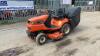 KUBOTA G18 diesel hydrostatic ride on mower c/w 4ft cutting deck, glide cut rear hydraulic collector & power steering (s/n 10126) (All hour and odometer readings are unverified and unwarranted)