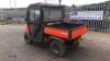 2012 KUBOTA RTV900 diesel utility vehicle (NK62 BXM) c/w full cab, hydraulic tipping back (V5 in office) (All hour and odometer readings are unverified and unwarranted) - 3