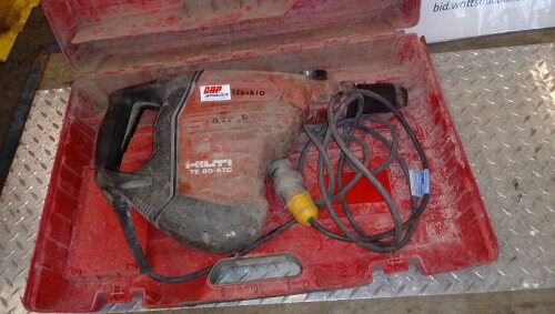 HILTI TE80-ATC 110v breaker c/w case