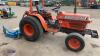 KUBOTA B2150 HST Bi Speed 4wd hydrostatic tractor (s/n 56274) c/w WESSEX rear mounted topper (All hour and odometer readings are unverified and unwarranted) - 5