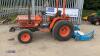 KUBOTA B2150 HST Bi Speed 4wd hydrostatic tractor (s/n 56274) c/w WESSEX rear mounted topper (All hour and odometer readings are unverified and unwarranted) - 11