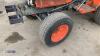 KUBOTA B2150 HST Bi Speed 4wd hydrostatic tractor (s/n 56274) c/w WESSEX rear mounted topper (All hour and odometer readings are unverified and unwarranted) - 13