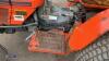 KUBOTA B2150 HST Bi Speed 4wd hydrostatic tractor (s/n 56274) c/w WESSEX rear mounted topper (All hour and odometer readings are unverified and unwarranted) - 17