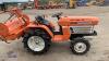 KUBOTA B1500 4wd 3-cylinder diesel compact tractor & rotavator (All hour and odometer readings are unverified and unwarranted) - 5