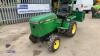 JOHN DEERE 655 4wd compact tractor c/w hydrostatic drive, spool valve, hydraulic tip transport box (All hour and odometer readings are unverified and unwarranted) (NO VAT!) - 2