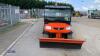 2008 KUBOTA RTV900 4wd diesel UTV c/w hydraulic rear tipping body, front mounted snow plough, rear mounted snow ex gritter & control box (s/n 61866) (All hour and odometer readings are unverified and unwarranted) - 4